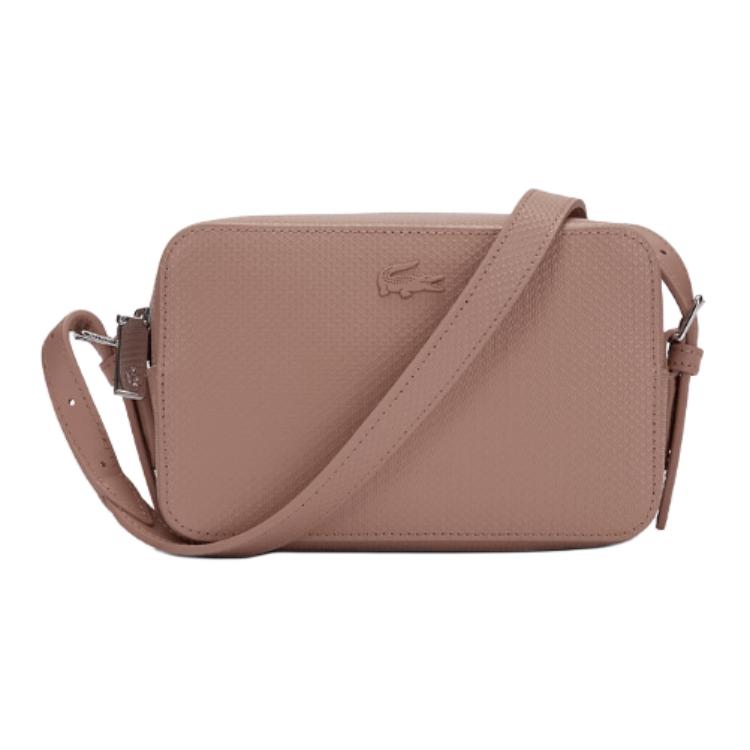 

LACOSTE Сумка через плечо из смесового материала малого размера женская розовая, Pink