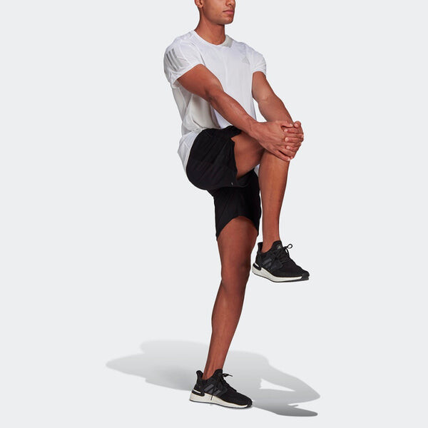 Шорты alphabet logo loose sports shorts black Adidas, черный — фото 4