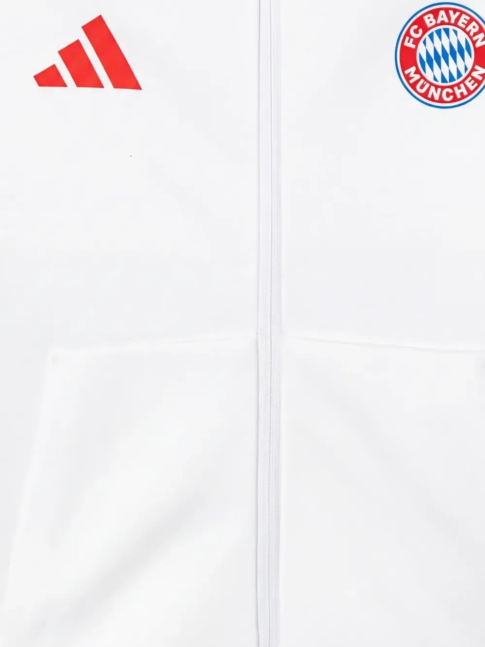 Худи Fc Bayern Anthem Adidas Kids, белый — фото 3