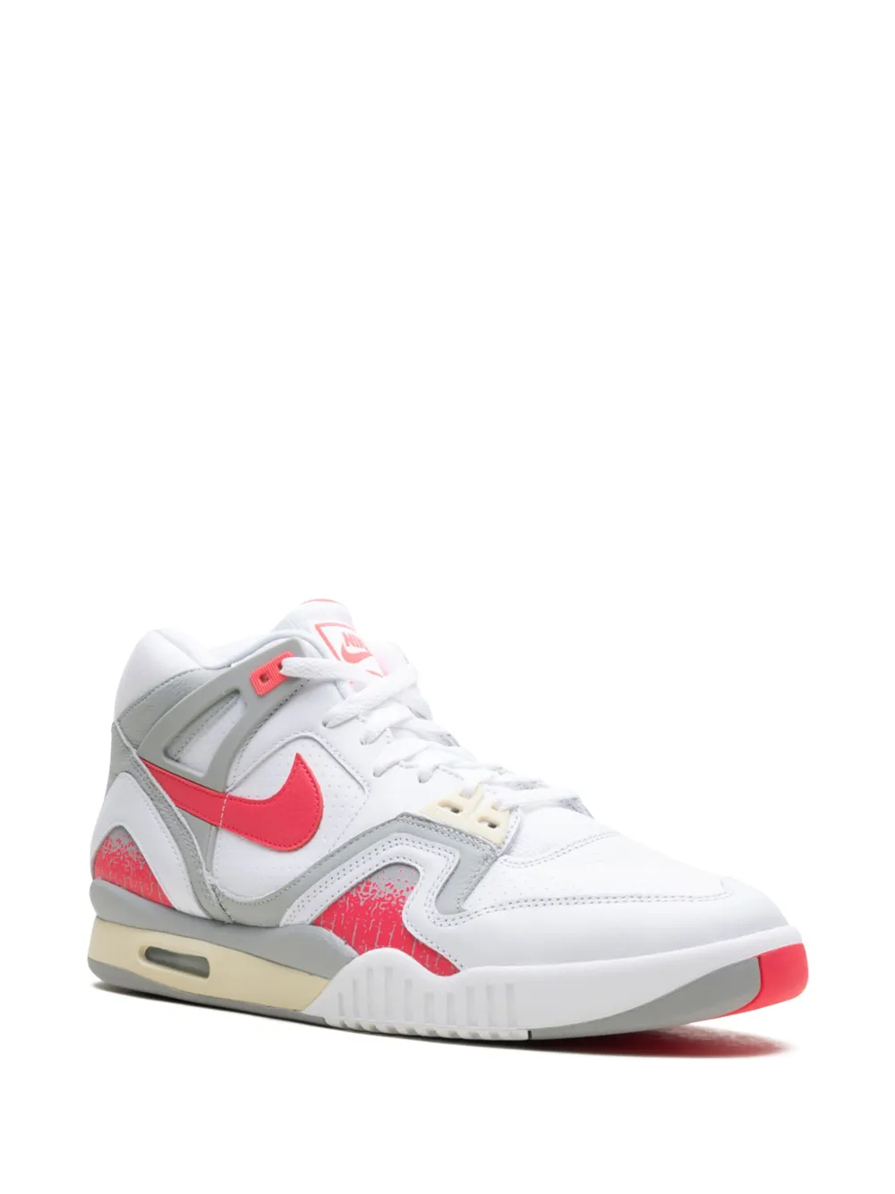 Кроссовки Air Tech Challenge II White/Racer Pink/Light Smoke Grey/Coconut Milk Nike, белый — фото 2