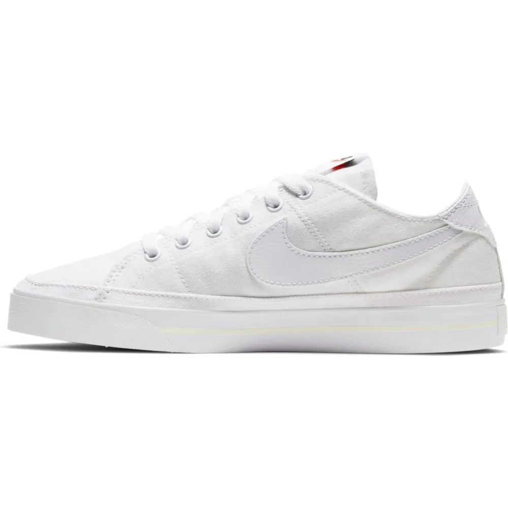 Кроссовки Nike Court Legacy Canvas, белый — фото 3