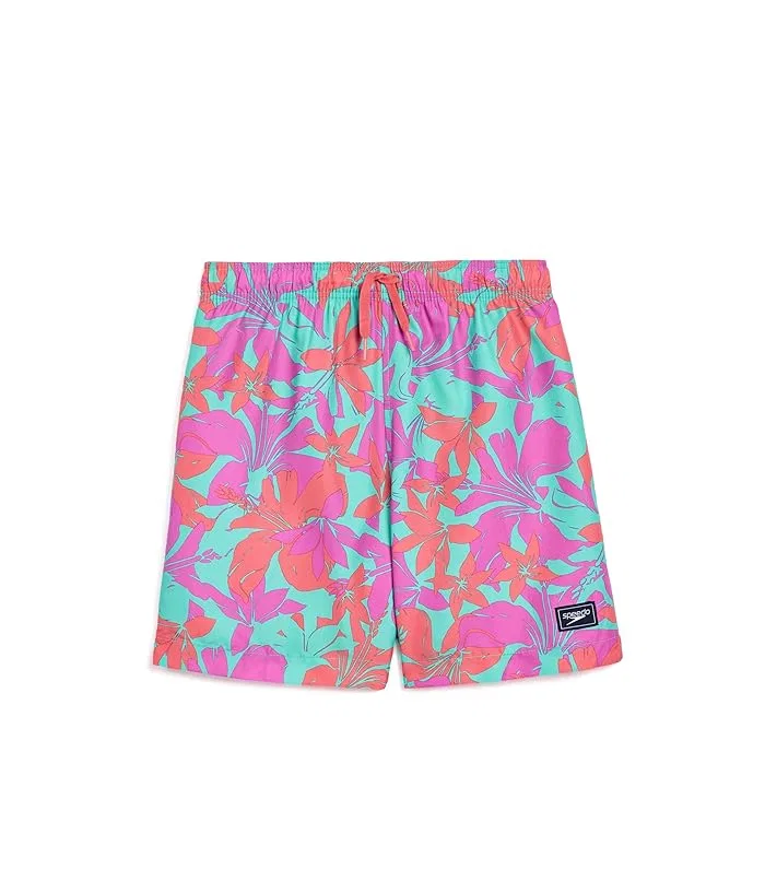 Плавки Mid Length Redondo Printed Speedo Kids, Arctic Glass