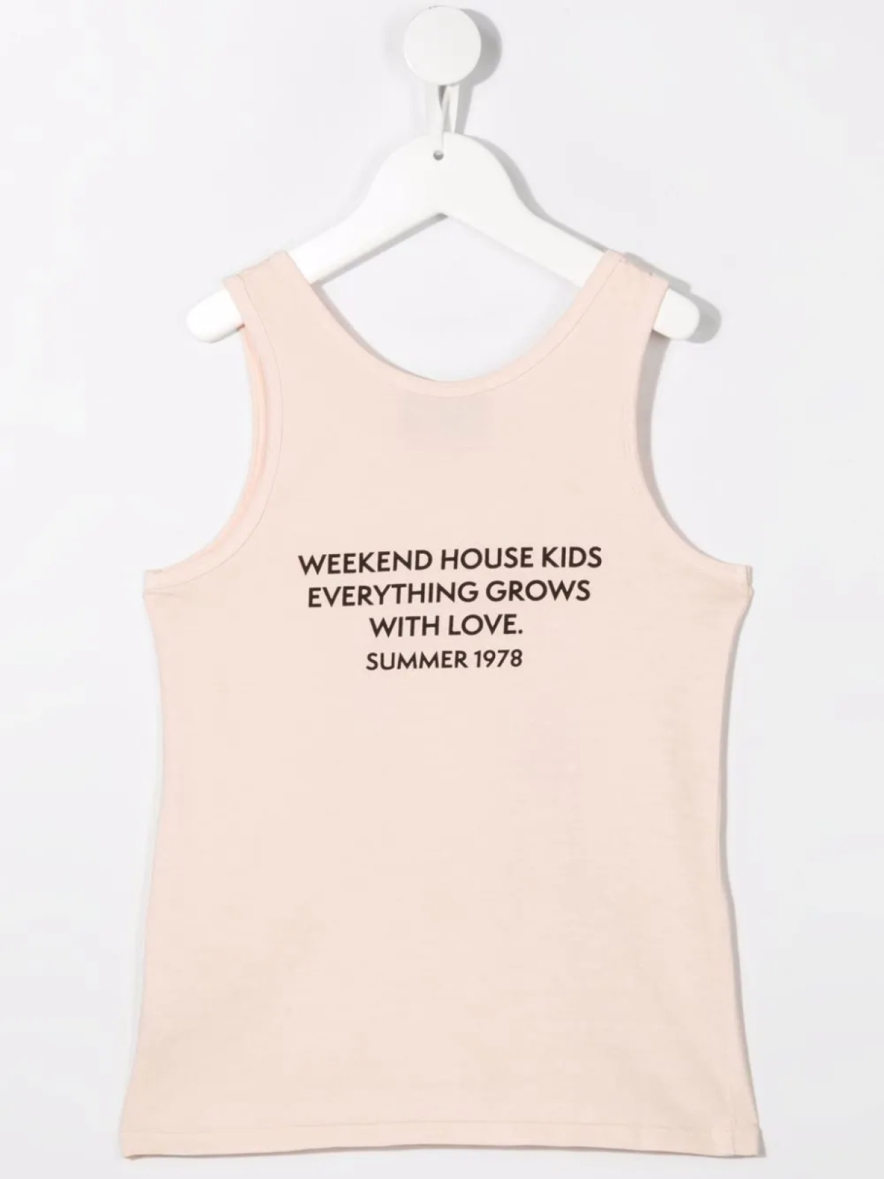 Футболка Weekend House Kids. топ из органического хлопка с графичным принтом, розовый — фото 2