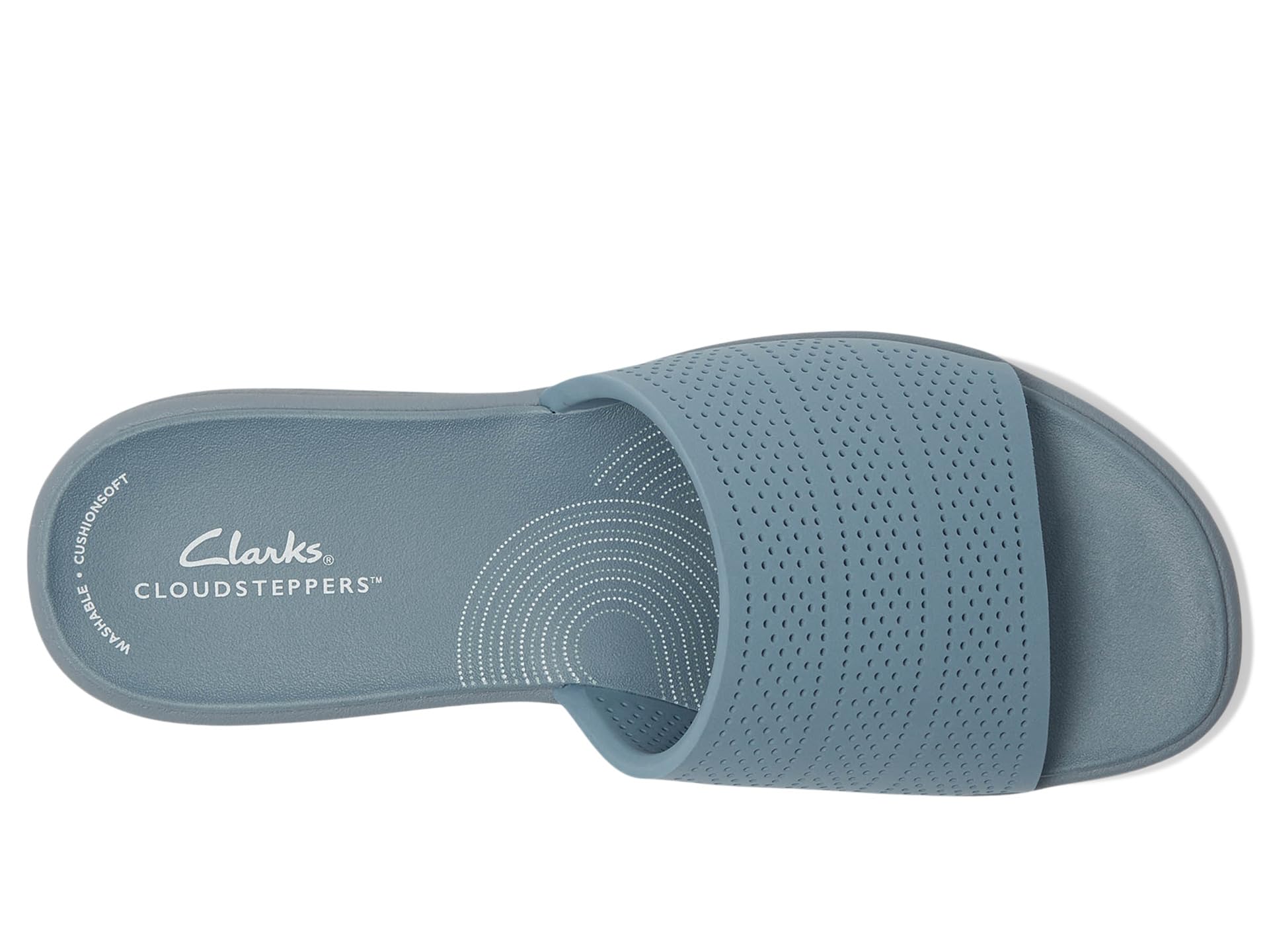 Сандалии Clarks Drift Twist, цвет Light Blue Synthetic — фото 2
