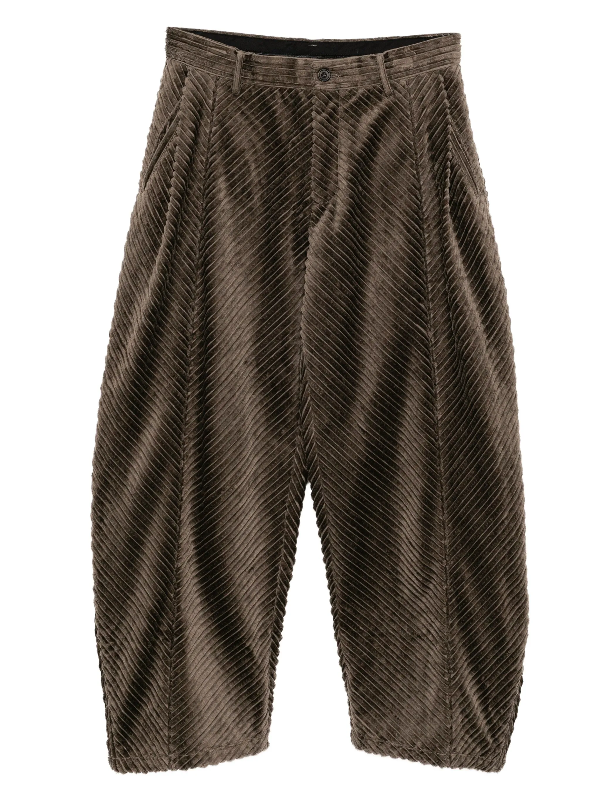 

Брюки с изогнутым кроем Croquis, коричневый