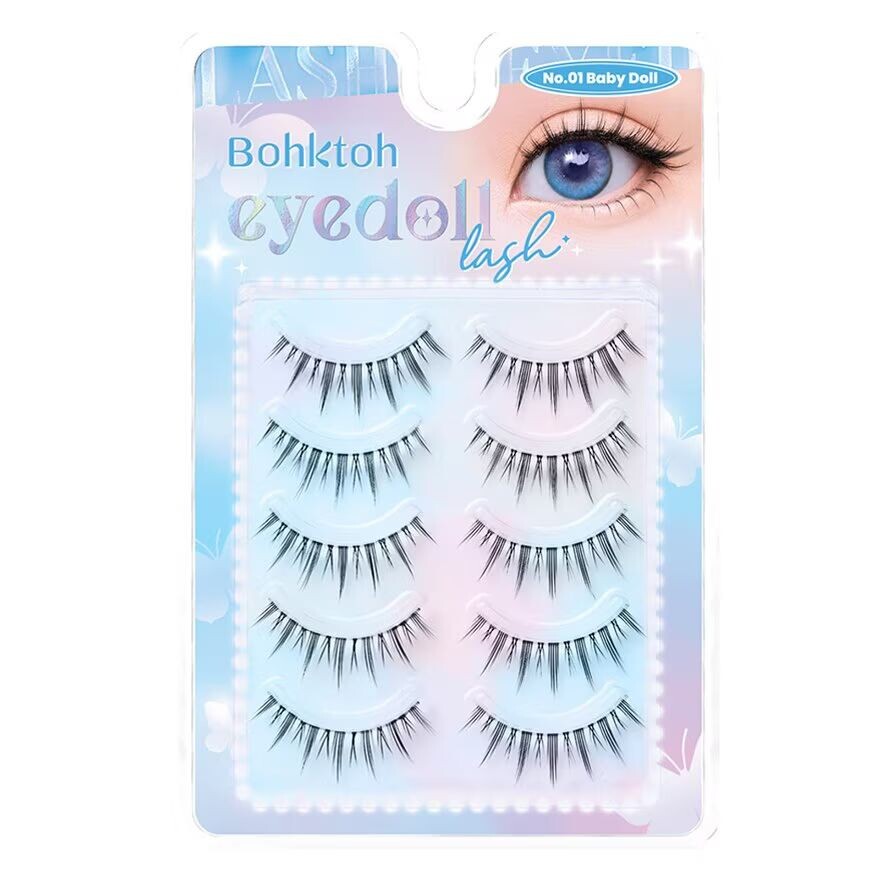 

Bohktoh Eyedoll Lash 5 пар 02 Кукла Ангел, Angel Doll