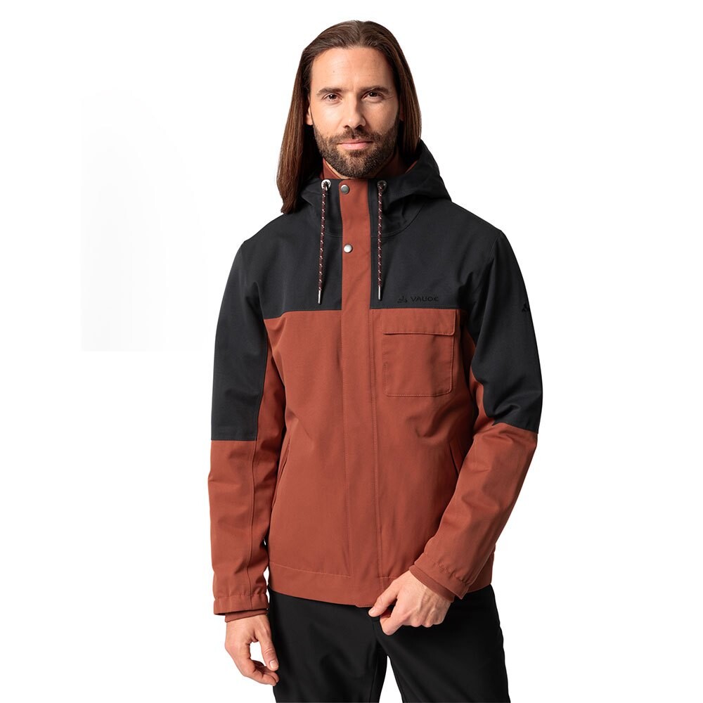 

Куртка VAUDE Manukau II Full Zip Rain, коричневый