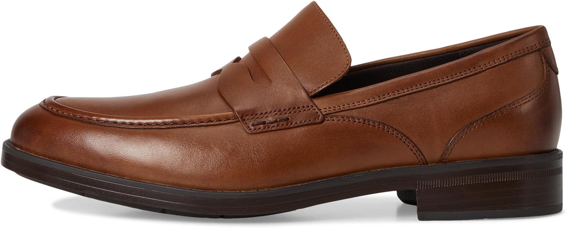 Лоферы Cole Haan Newmark Grand Penny Loafers, цвет British Tan/Dark Brown — фото 4