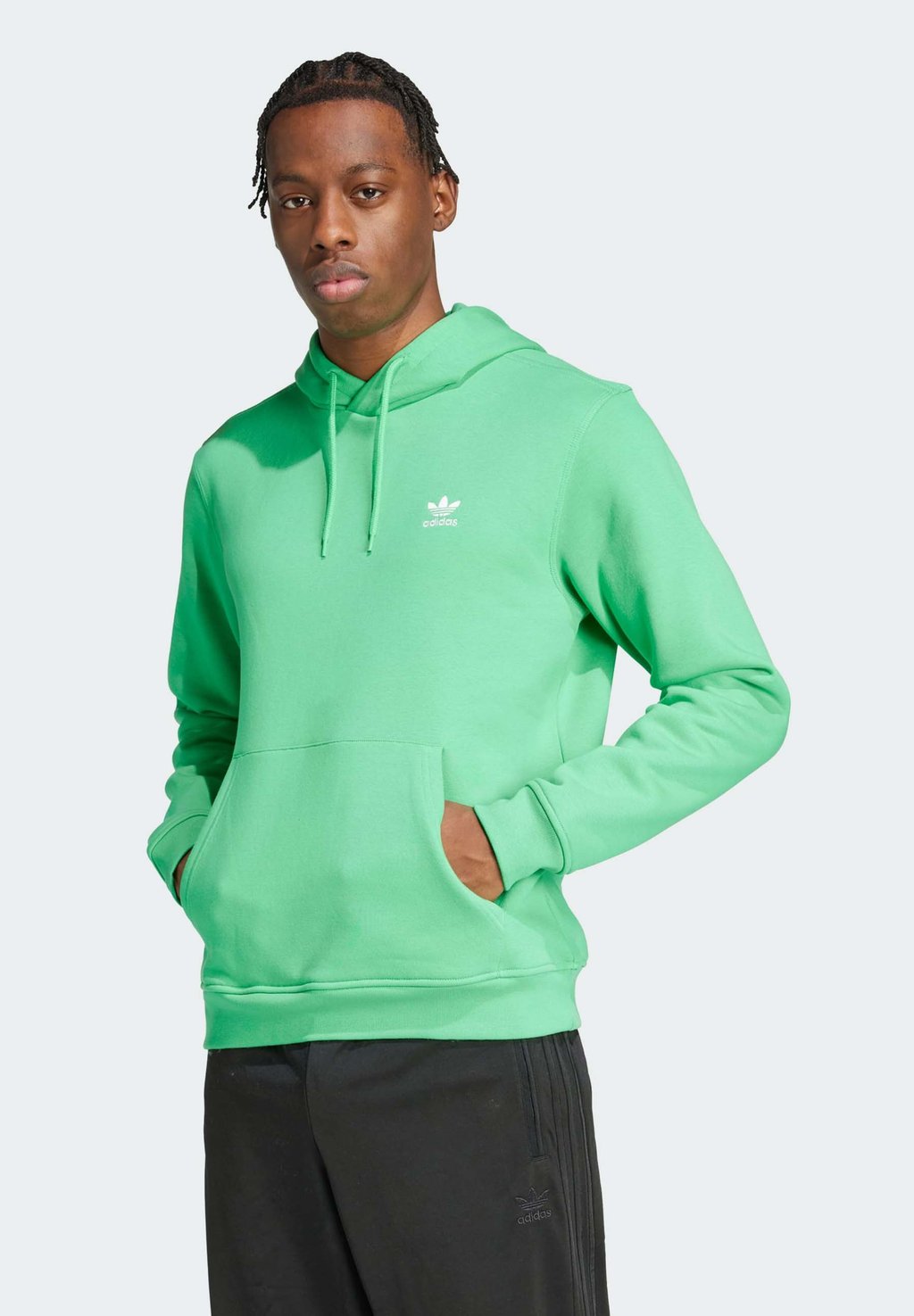 

Толстовка ESS HD con cappuccio Adidas Originals, зеленый