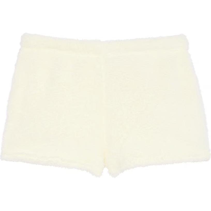 

Victoria's Secret Розовые Co ZZZy флисовые бокси шорты для пижамы / кремовые пижамные брюки женские Yellow