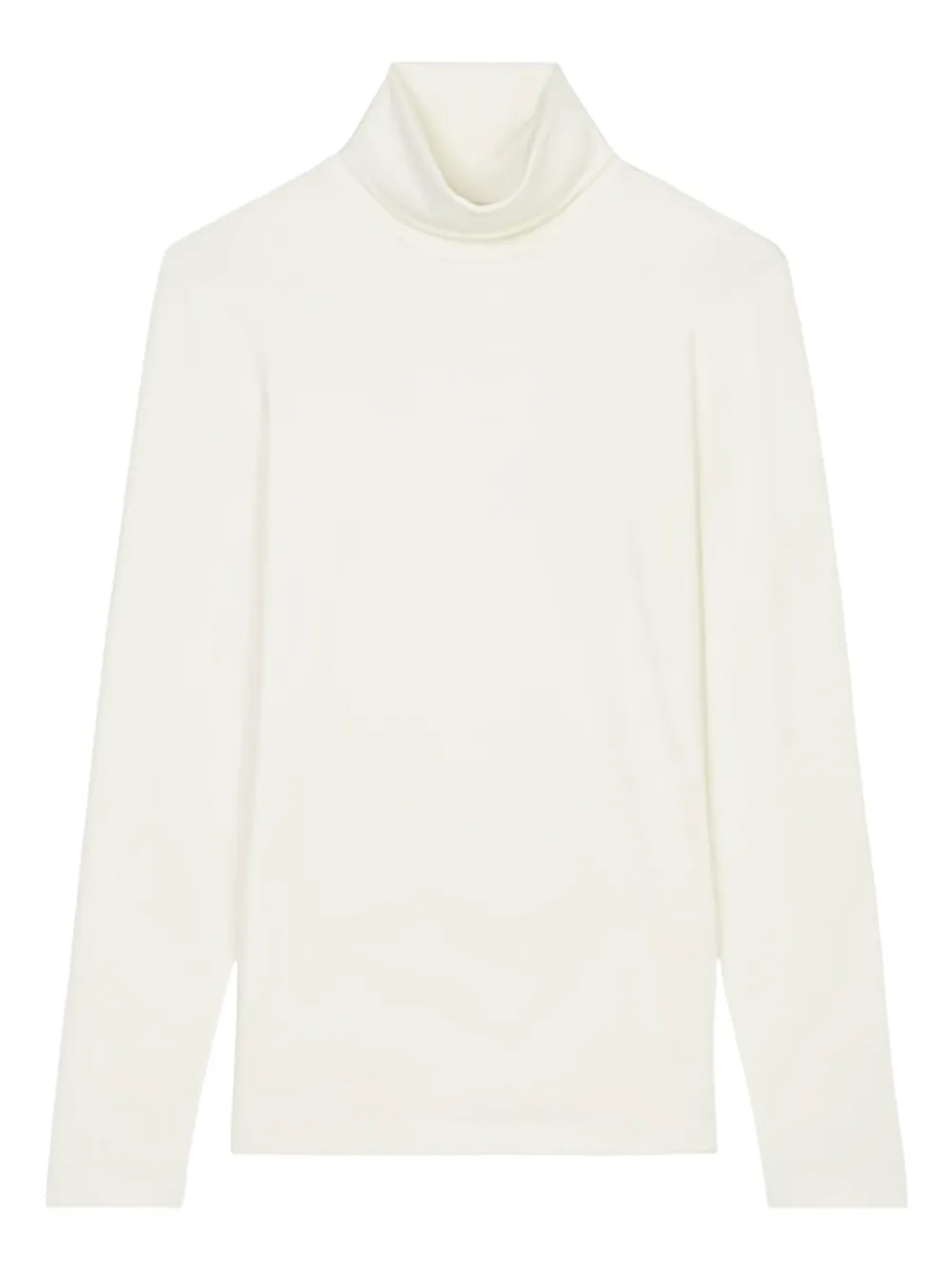 

Топ с высоким воротником и длинными рукавами Marc O'Polo, белый