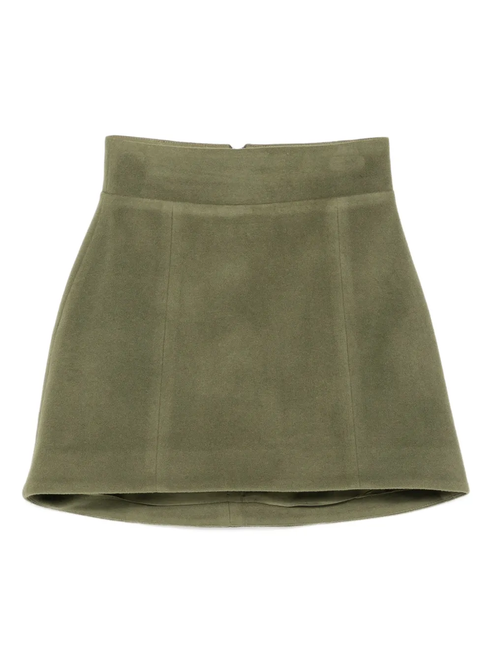 

Юбка мини с завышенной талией Vestiaire D'Un Oiseau Libre, зеленый