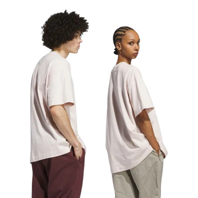 Футболка adidas Basketball T-Shirt 'Pink', розовый — фото 3