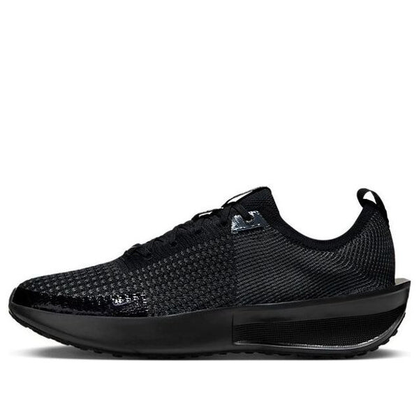 

Кроссовки interact run 'triple black' Nike, черный