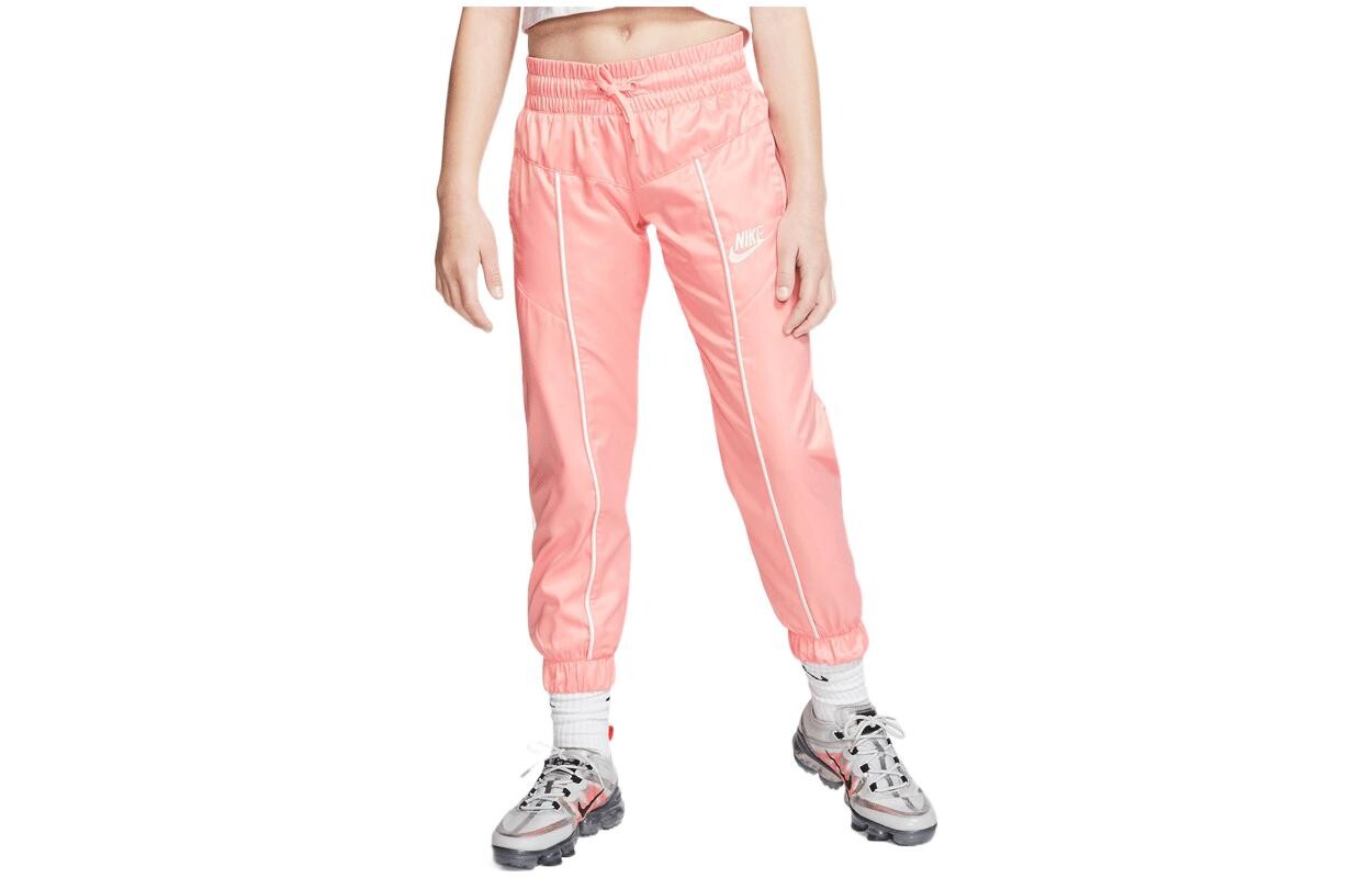 

Детские трикотажные спортивные штаны Nike, цвет Pink