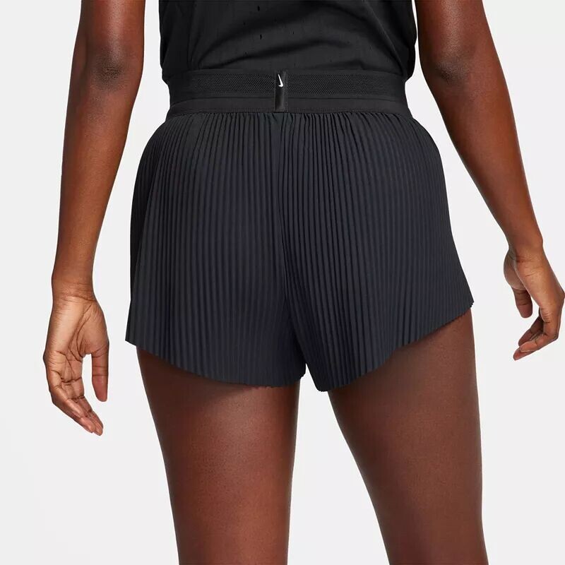 Женские беговые шорты Nike AeroSwift Dri-FIT ADV со средней посадкой 3 дюйма, черный — фото 4