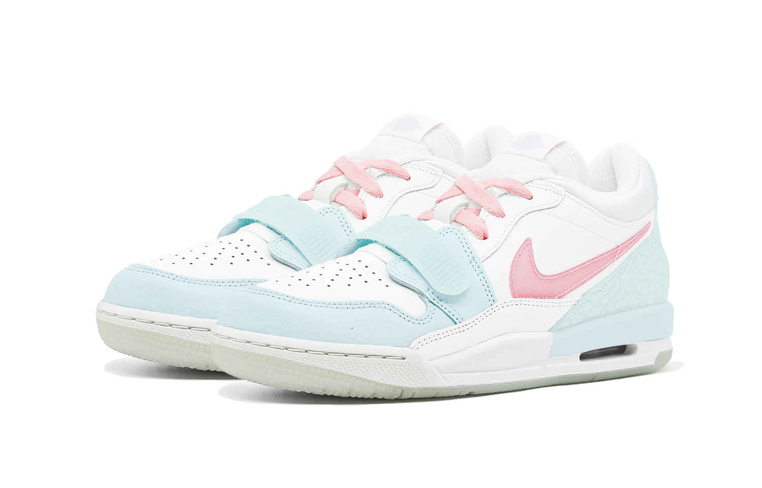 Air Legacy Seaside Cream нескользящие low top детские скейтборд кроссовки blue purple unisex Jordan, Macaron — фото 4