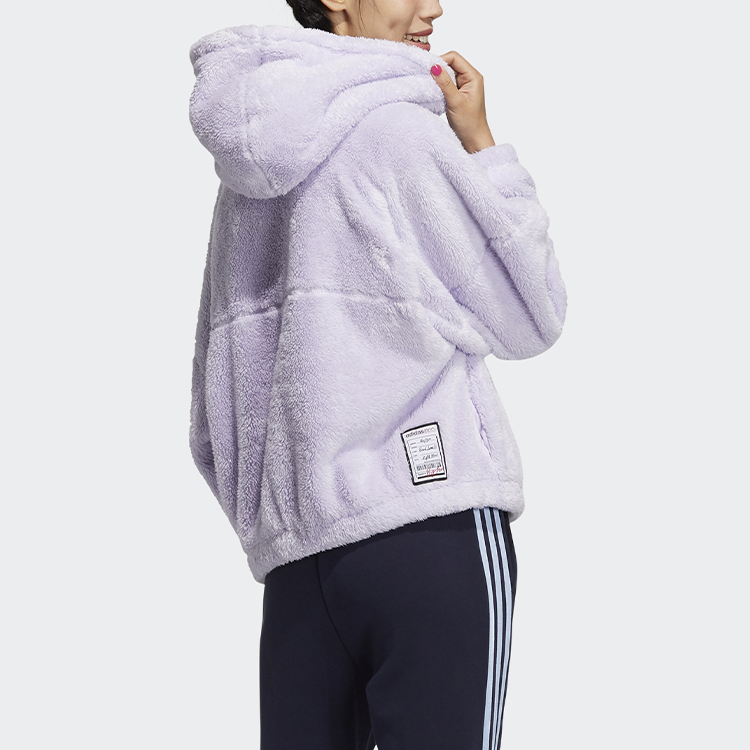 Футболка W Brlv Hdy Светло-фиолетовая Adidas Neo — фото 4