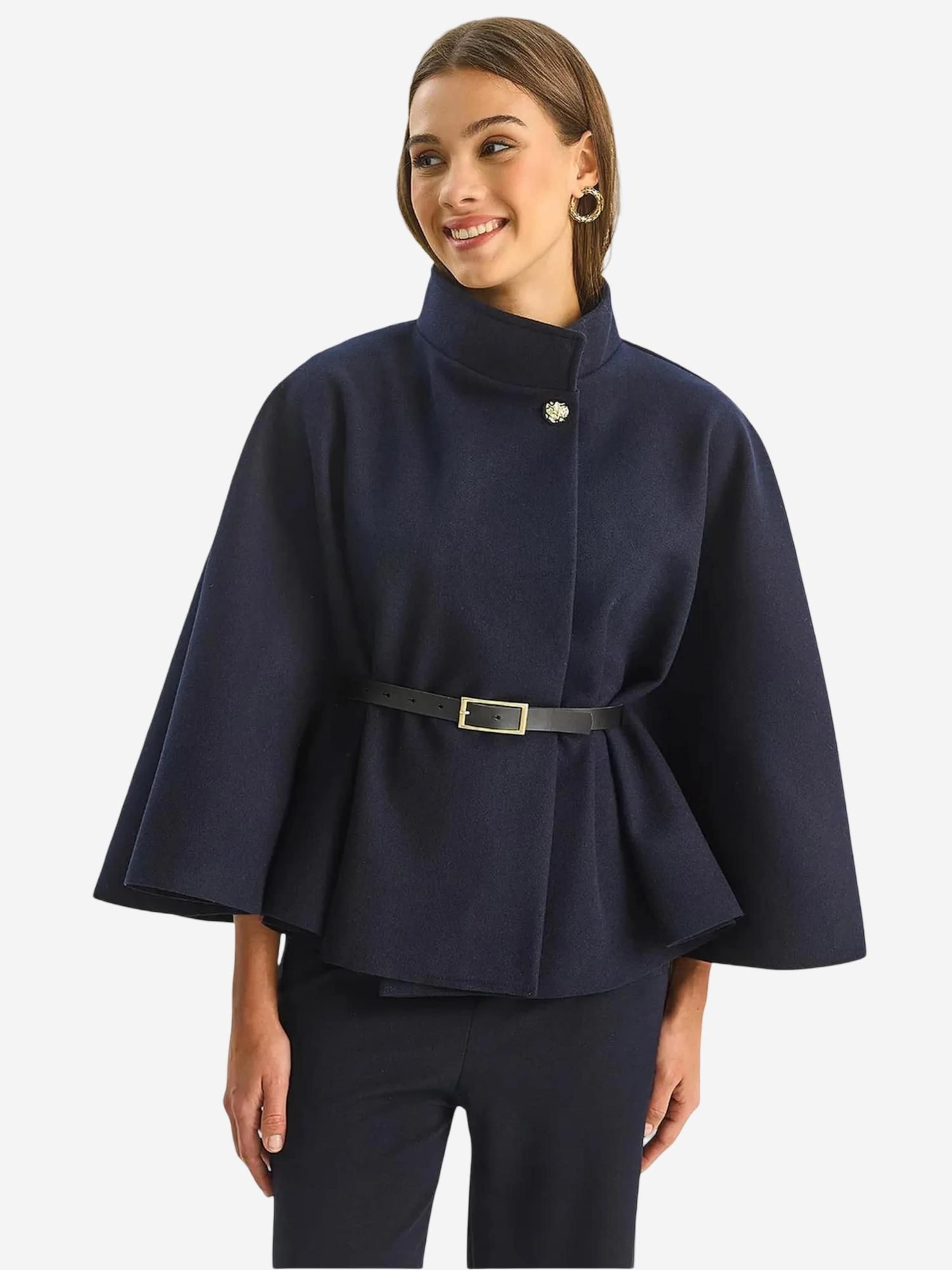 

Bianco Lucci Куртка на межсезонье в цвете Marine Blue