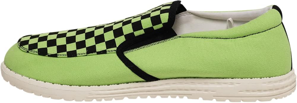 Мужские лоферы Chukka Low Ankle Norty, Lime Checker — фото 3