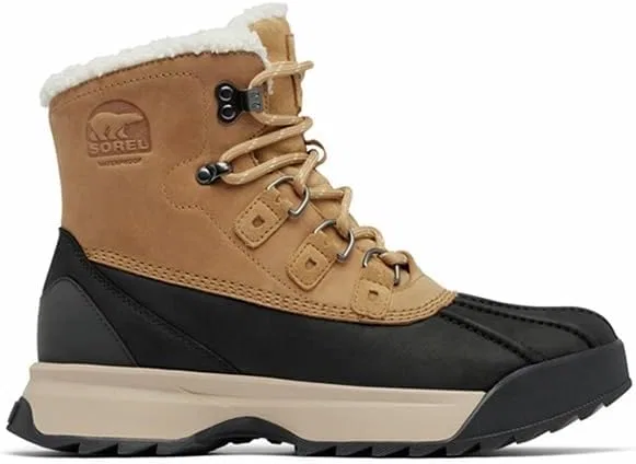 Водонепроницаемые зимние ботинки Sorel Scout Men's 87' Lux, Caribou Buff Black