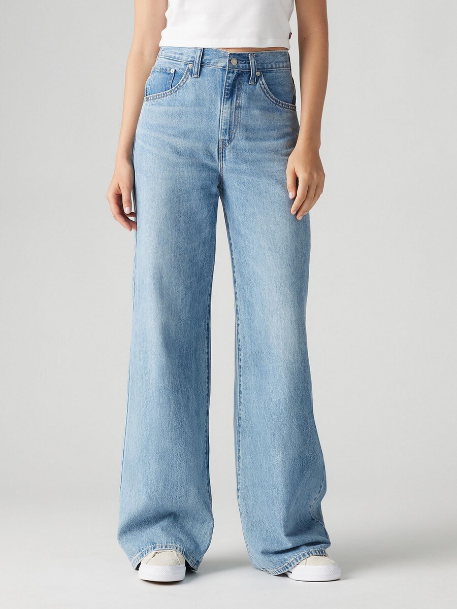 Мешковатые джинсы LEVI'S  Cinch Baggy, светло-голубой — фото 2
