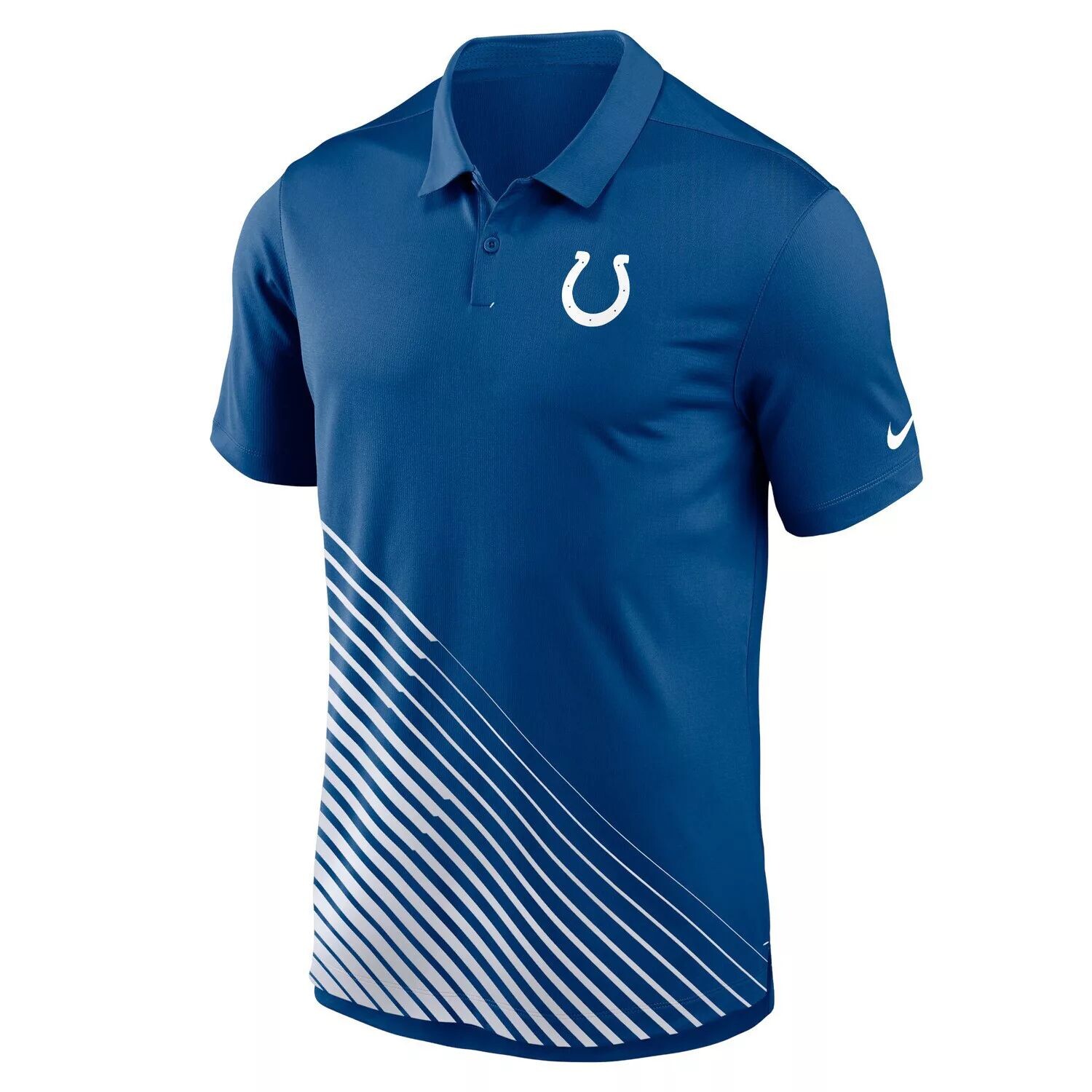 Мужская футболка-поло Royal Indianapolis Colts Vapor Performance Nike — фото 2