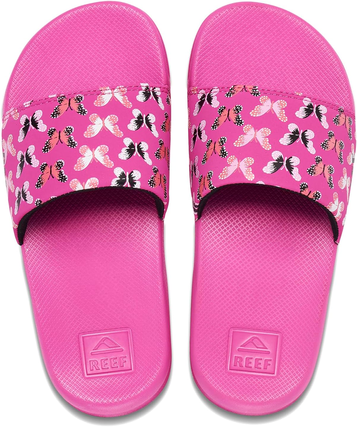 Сланцы Reef Kids One Slide, Orchid Butterfly — фото 4
