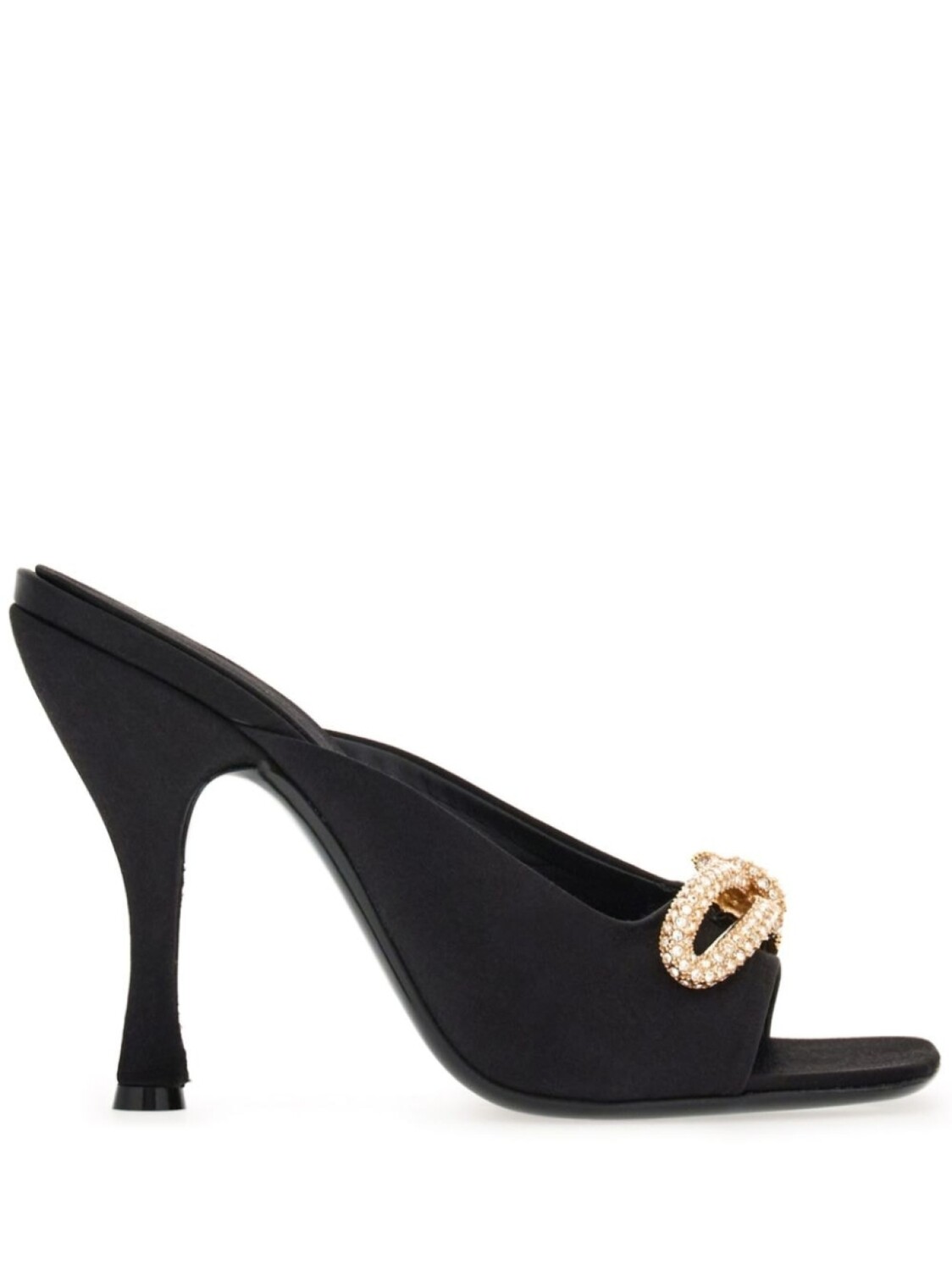 

Ferragamo мюли с кристаллами, черный