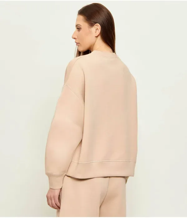 Толстовка Lacoste Oversize Fit, бежевый — фото 3