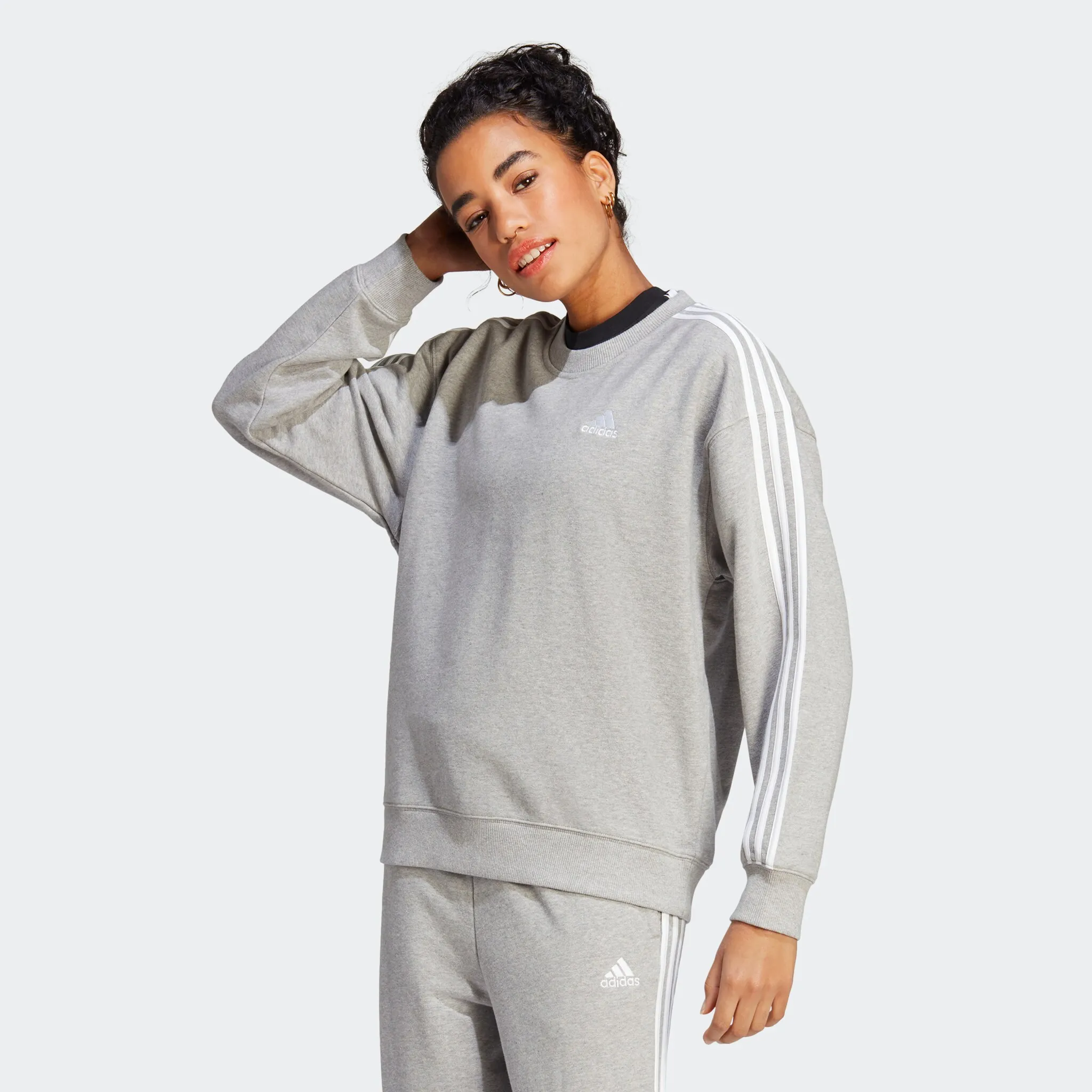 

Толстовка Adidas Sportswear "ESSENTIALS 3-STRIPES", белый