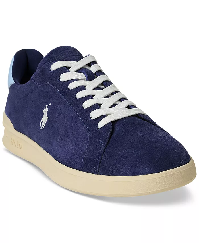 

Мужские кеды Heritage Court II из замши Polo Ralph Lauren, синий