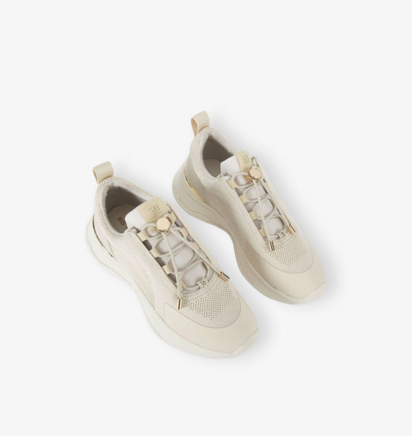 Кроссовки с низким верхом из ткани Link toggle Kg Kurt Geiger, белый — фото 2