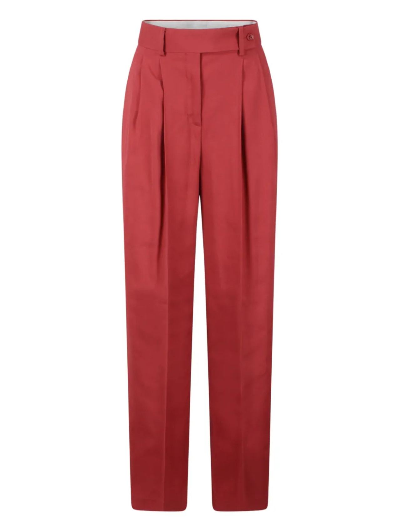 

Широкие брюки со складками Alberta Ferretti, розовый