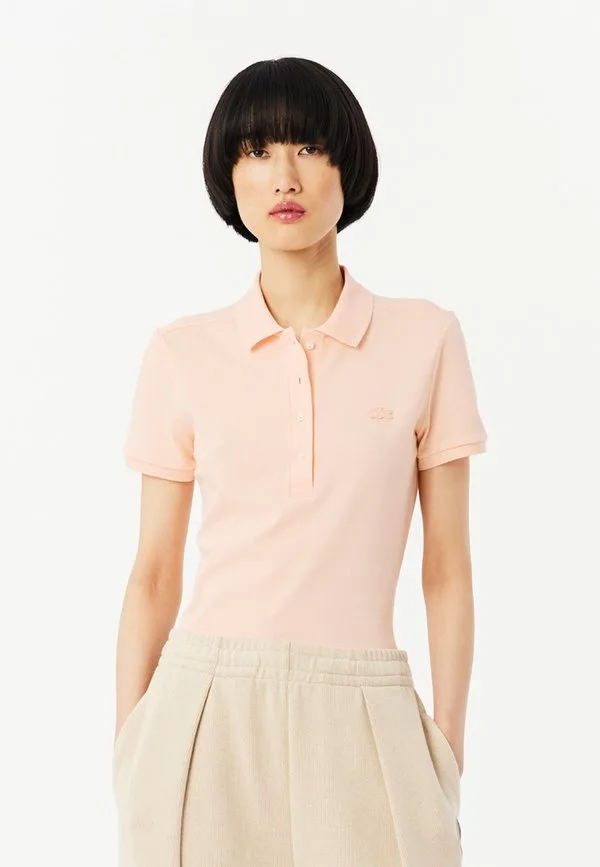Поло Lacoste Rose Pêche-Big, розовая