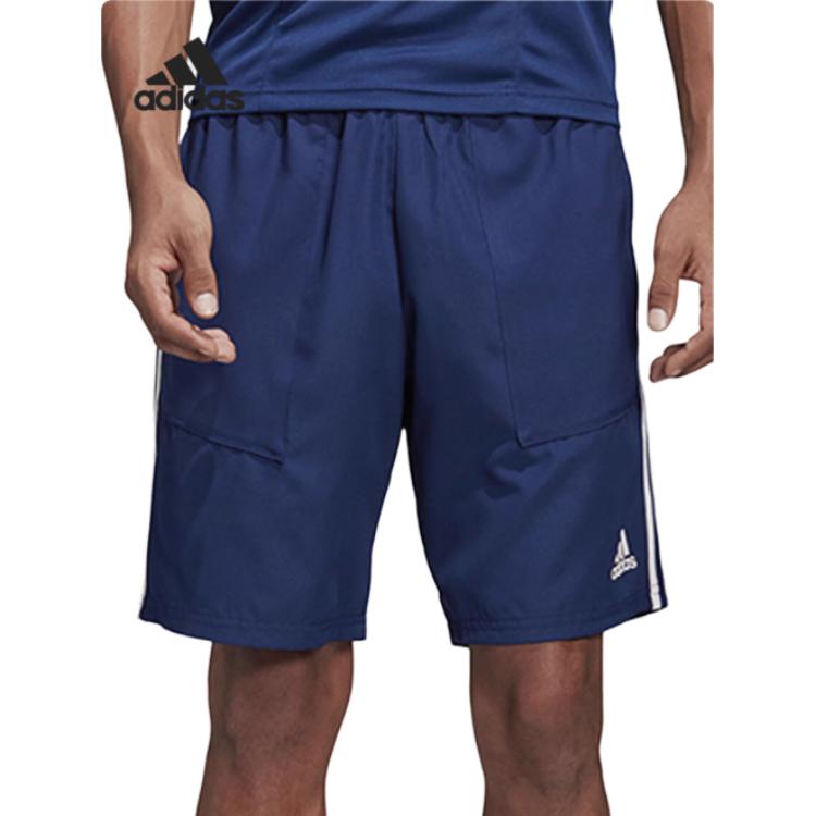 Футболка TIRO19 WOV SHO Повседневные шорты мужские синие Adidas — фото 3