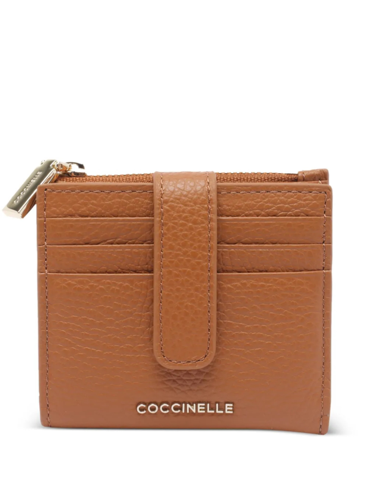 

Кожаный кошелек Coccinelle, коричневый