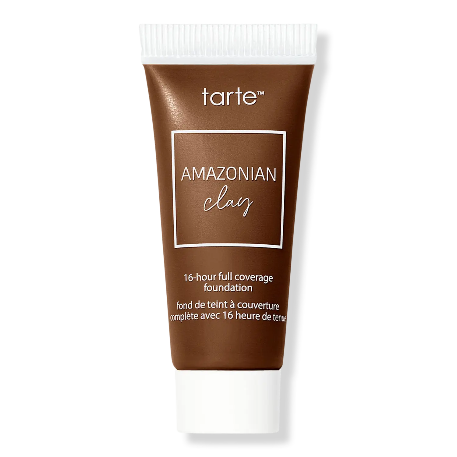 

Тональный крем Amazonian Clay дорожного размера с 16-часовым полным покрытием Tarte, 57N Rich Neutral (deeper skin with a balance of warm & cool undertones)
