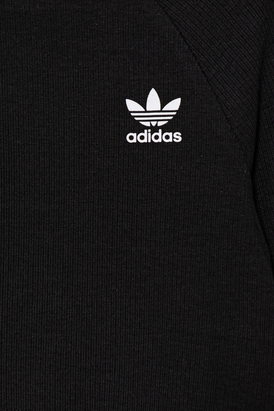 Детская водолазка Adidas Originals, черный — фото 3