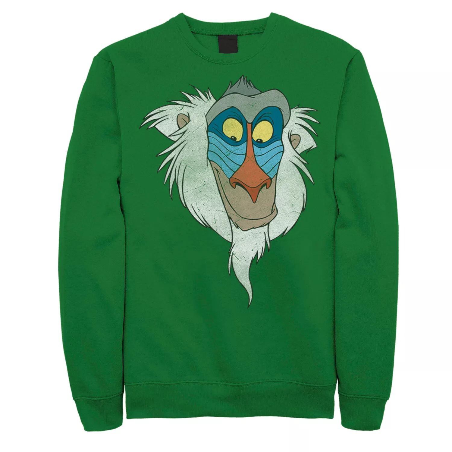 

Мужской свитшот с большим лицом Disney The Lion King Rafiki