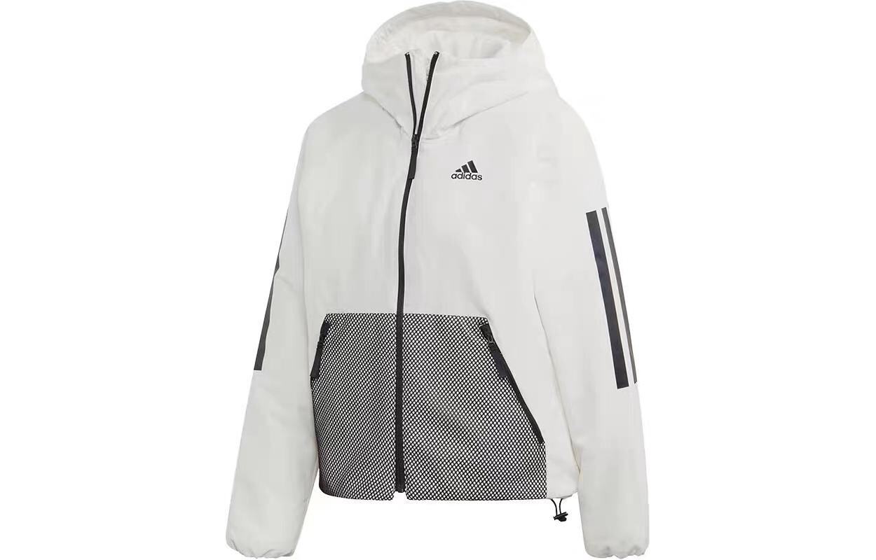 

Стеганая куртка женская белая Adidas