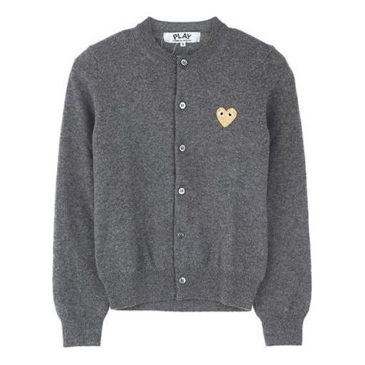 

Кардиган (WMNS) COMME des GARCONS PLAY Cardigan Gold Emblem 'Grey' AZ-N049-051-3, серый