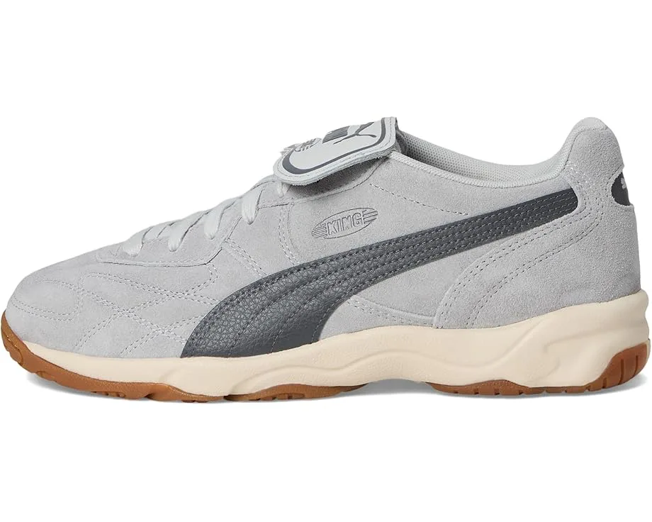Кроссовки PUMA King Indoor Shoes, Gray Echo/Alpine Snow — фото 4