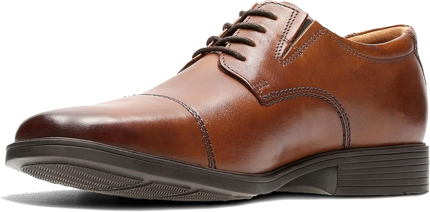 Мужские туфли Clarks Tilden Cap, коричневый