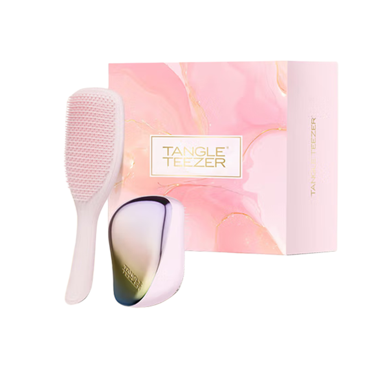 

Расческа princess comb lingqiao портативные инструменты для укладки волос пушистая и без узелков Tangle Teezer, розовый