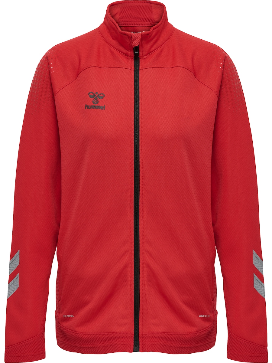 

Спортивная толстовка с капюшоном на молнии Hummel, красный