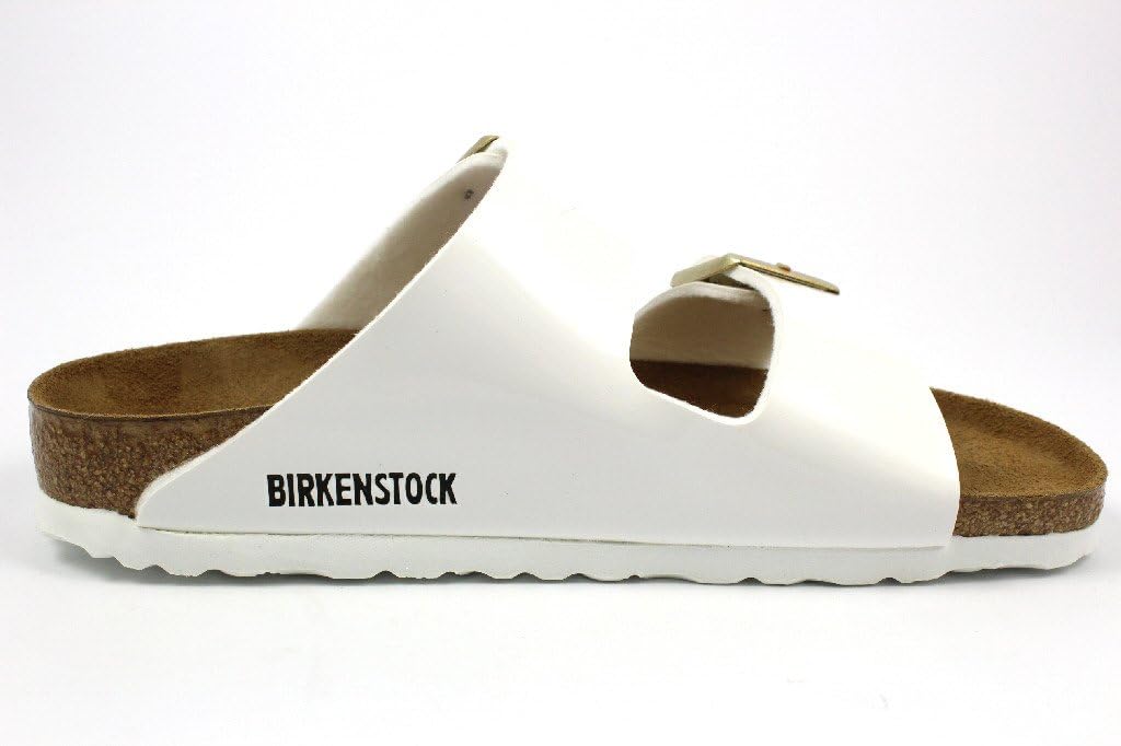Шлепанцы унисекс Birkenstock Arizona, белый — фото 4
