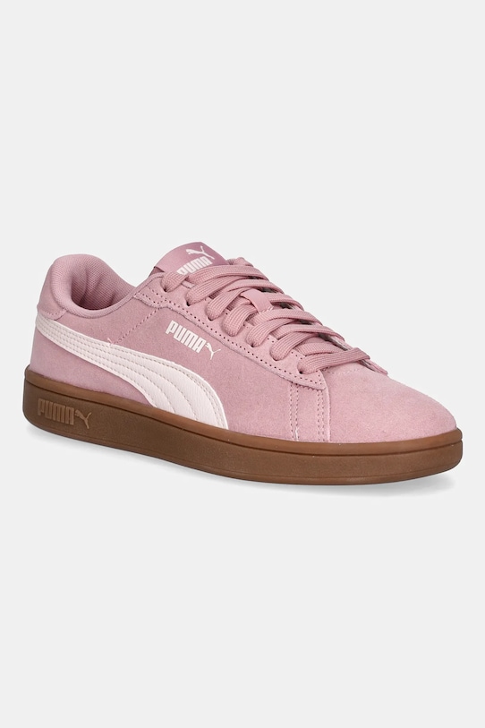 

Замшевые кроссовки Smash 3.0 Puma, розовый