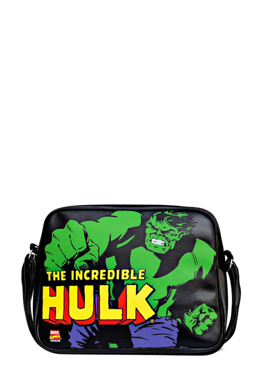 

Сумка через плечо LOGOSHIRT Hulk, черный