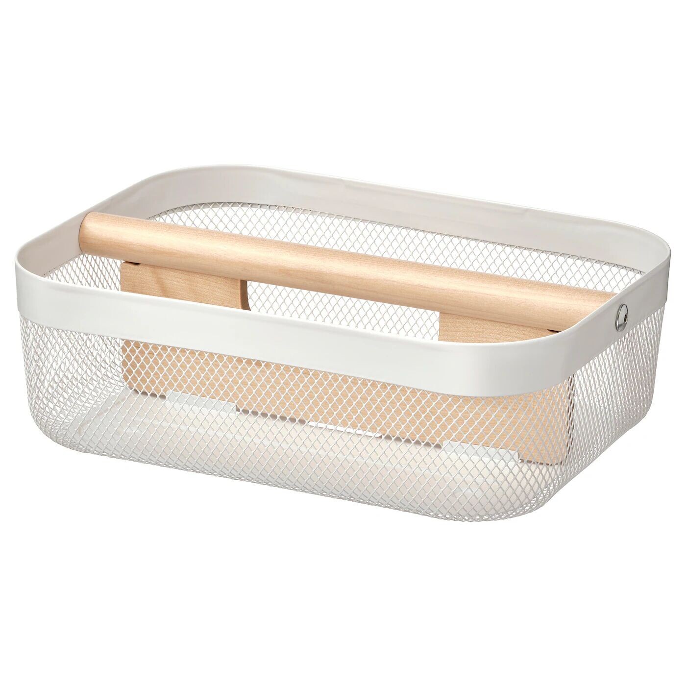 

Корзина с отделениями, белая, 33х24х11 см, RISATORP IKEA